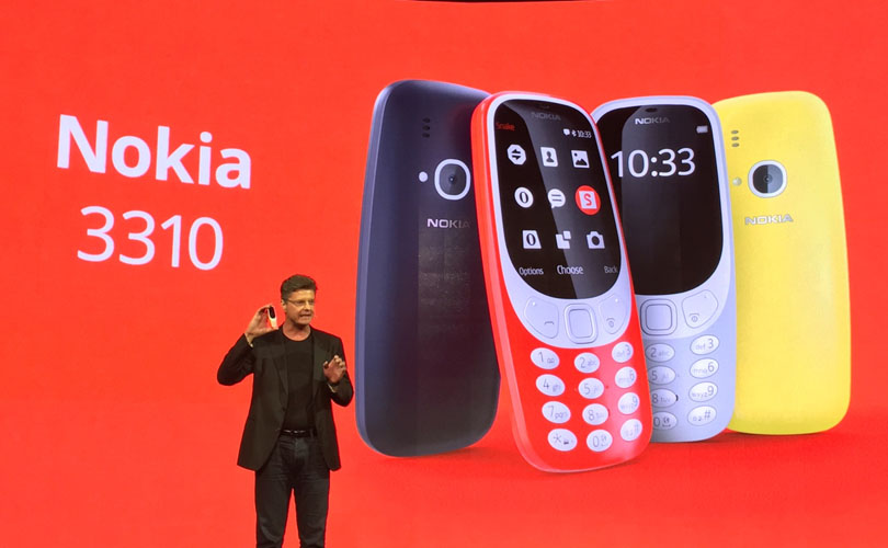 Images of new 3310 phones